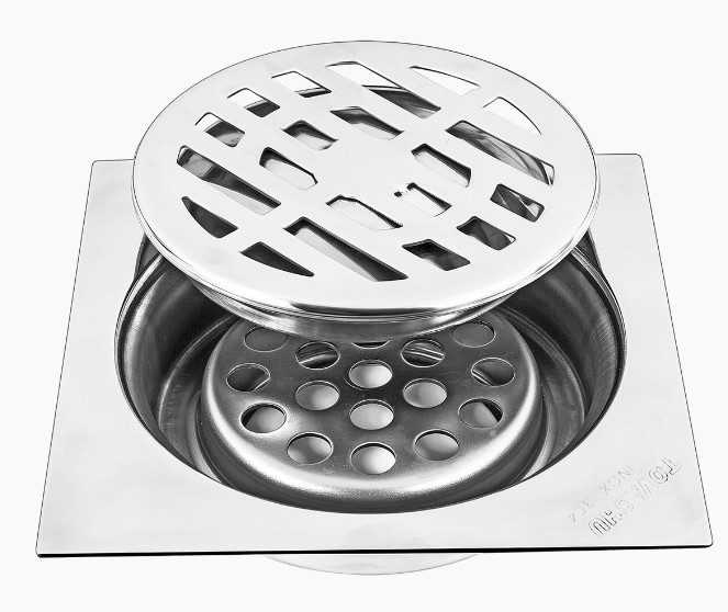 Sản phẩm Thoát Sàn 1 Tấc 5 (Inox 304) HGL - Inox Tovashu